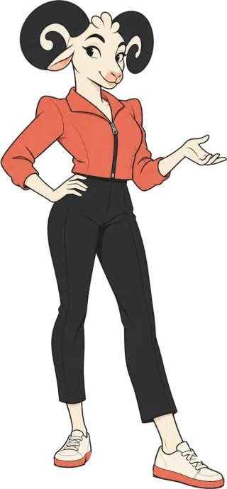 Aries zodiac character