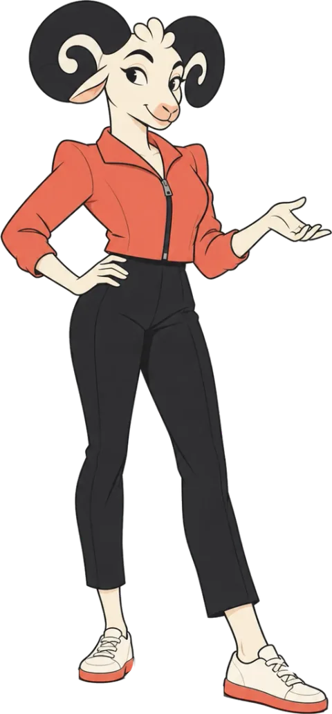Aries zodiac character