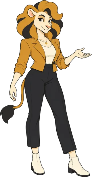 Leo zodiac character